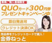 クレジットカードで金券が買える